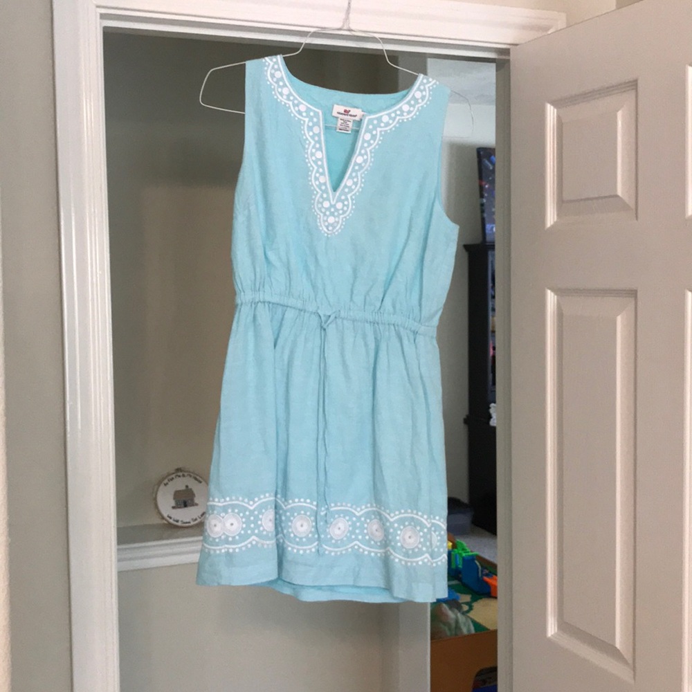 Vineyard vines blue dress